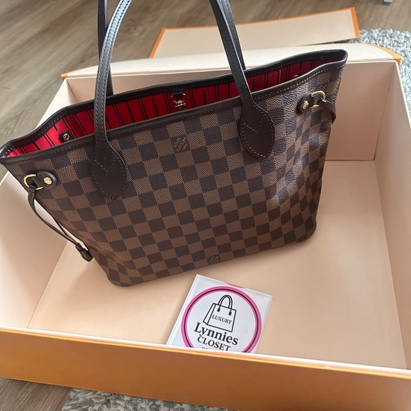 AUTHENTIC LOUIS VUITTON NEVERFULL PM DE - Picture 4 of 13